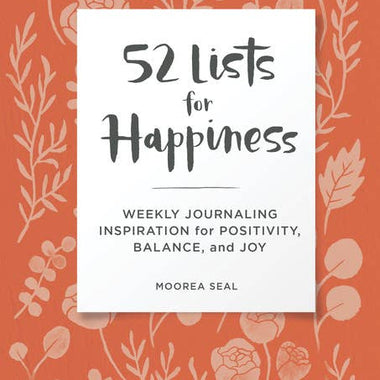 52 Lists For Happiness (Floral Cover)