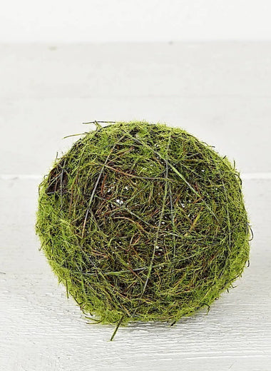 4" Mossy Twig Ball
