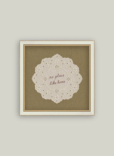 8x8 No Place Like Home Framed Art