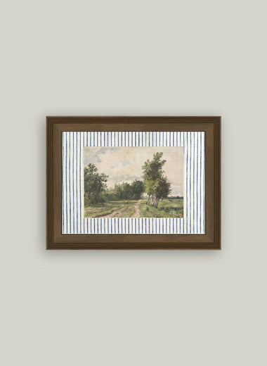 12x16 Provence Landscape Framed Art
