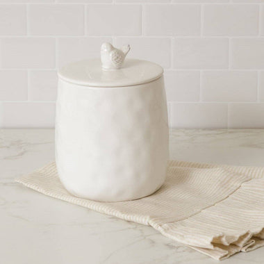 Ceramic Bird Canister - Small