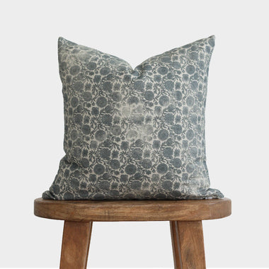 18x18 Gracie in Blue Pillow Cover