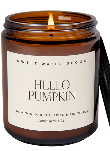 Hello Pumpkin Soy Candle - 9oz