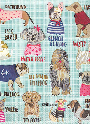 Precious Pups Cocktail Napkins