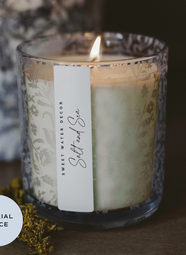 Salt and Sea 12 oz Soy Candle