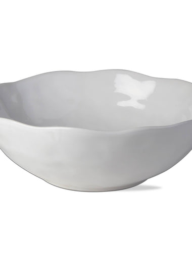 Formoso White Stoneware Bowl