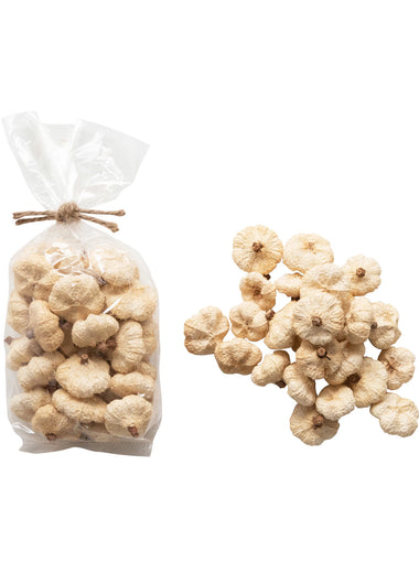 Dried Pumpkin Pods in Bag