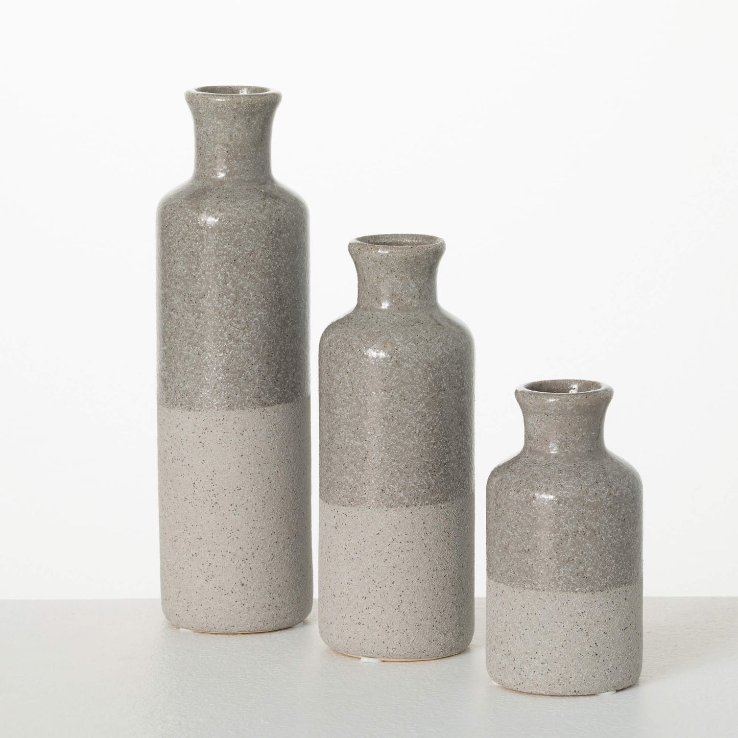 Two-tone Gray Vase