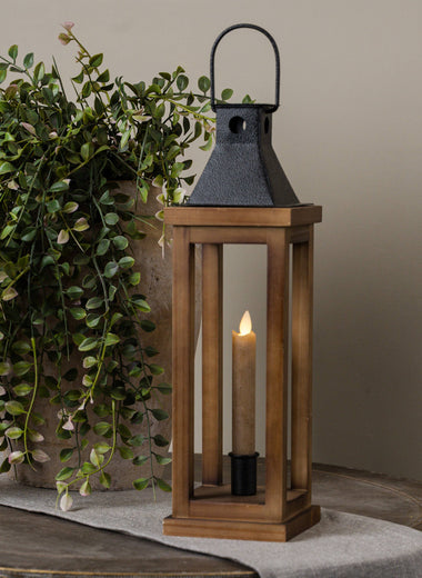 15.75" Landon Taper Candle Lantern