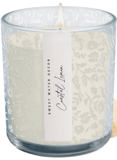 Coastal Lemon 12 oz Soy Candle