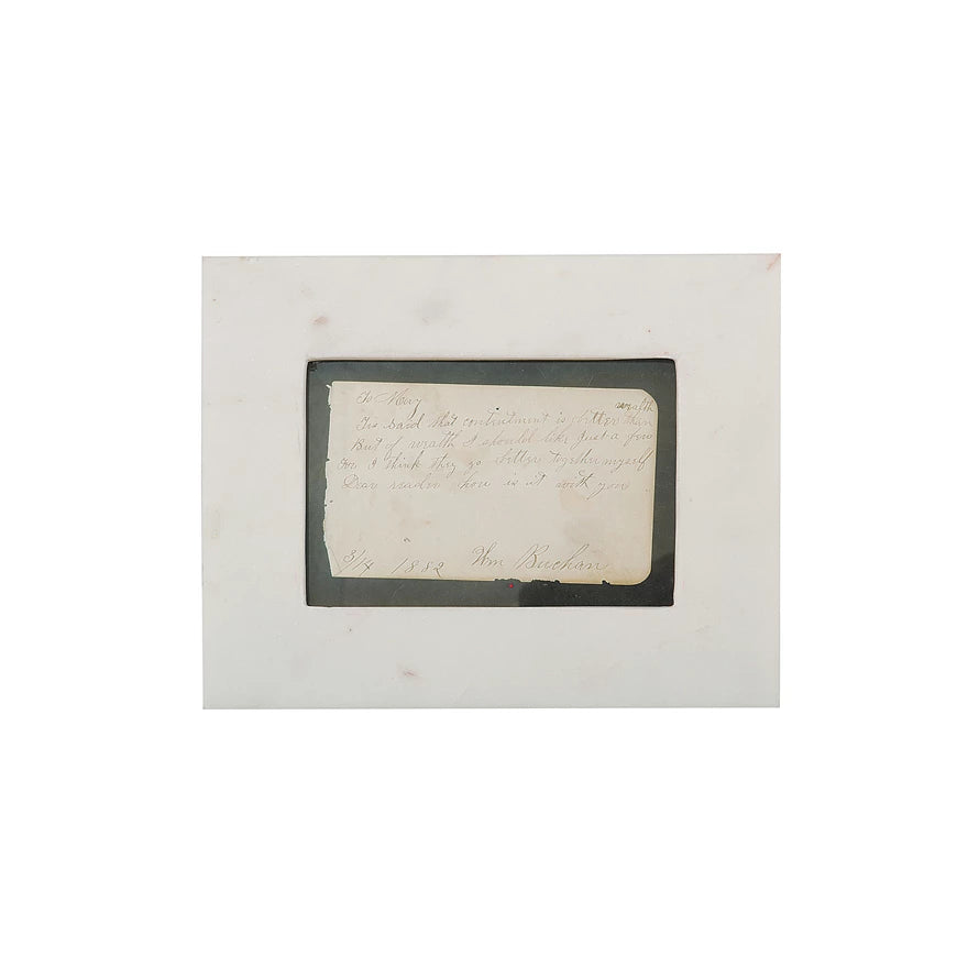 Marble Photo Frame - 4x6