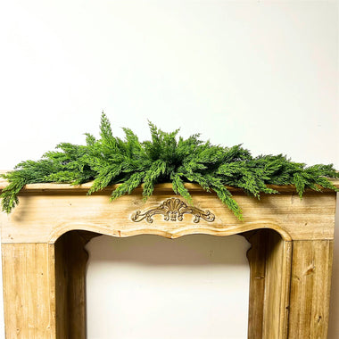 4' Real Touch Southern Cypress Swag