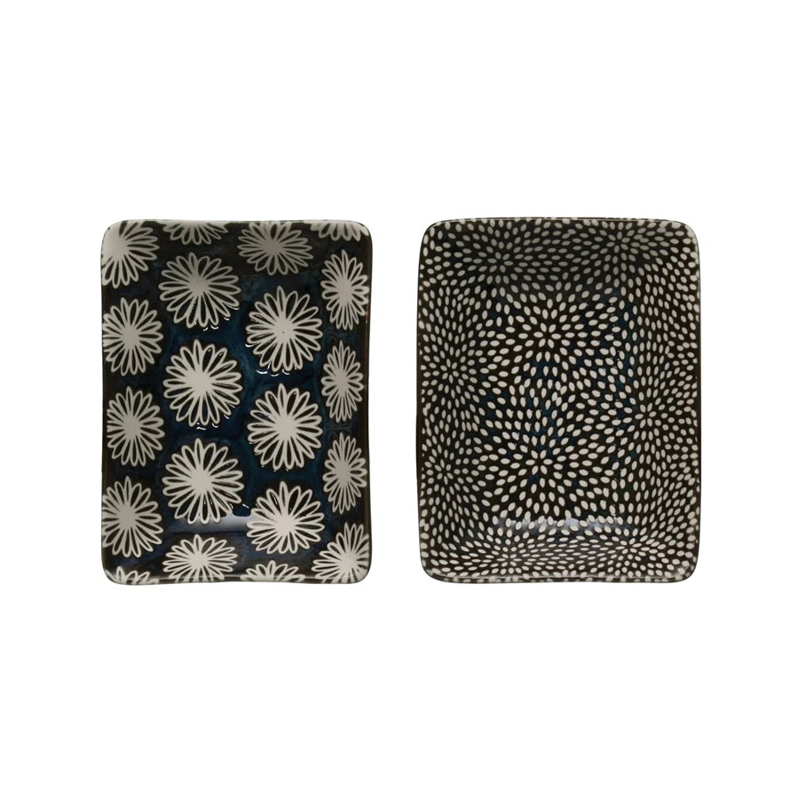 Midnight Blue Stoneware Dish