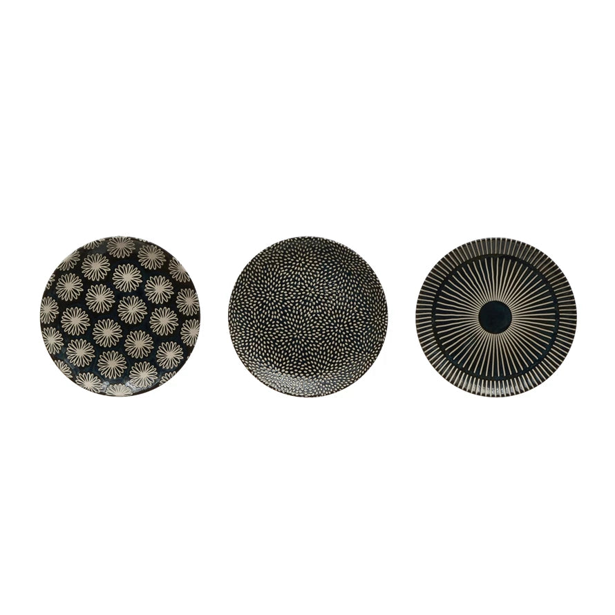 Midnight Blue Stoneware Plate