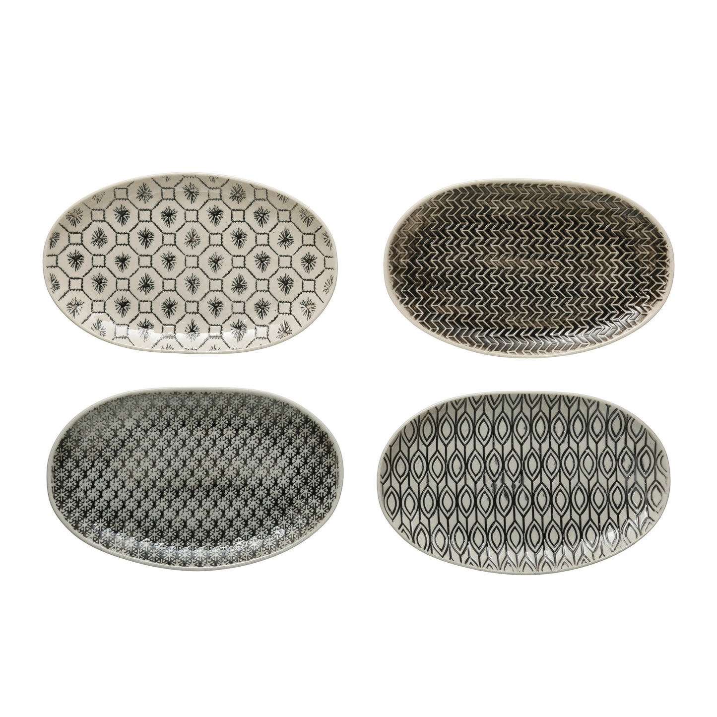 Hand-Stamped Patterned Plate