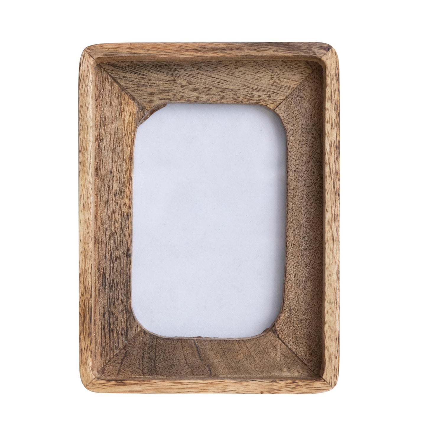 Hand-Carved Mango Wood Photo Fram - 4x6