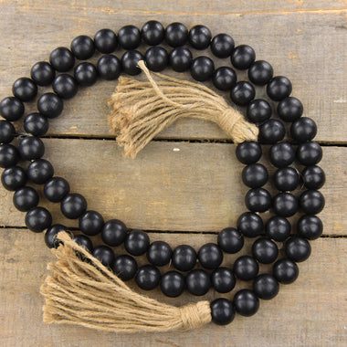 Black Beaded Garland