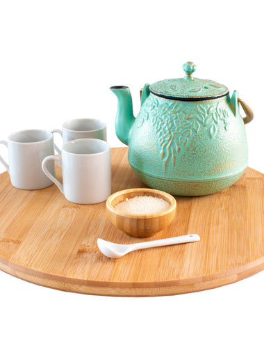 14" Bamboo Lazy Susan Turntable