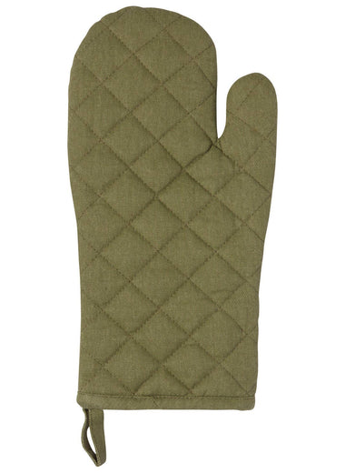 Stonewash Oven Mitt - Olive Branch Green