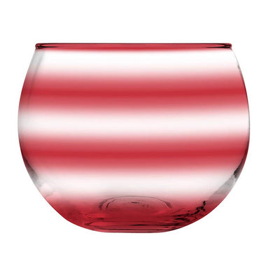 Striped Wine Glass