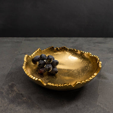 Gilded Texture Bowl