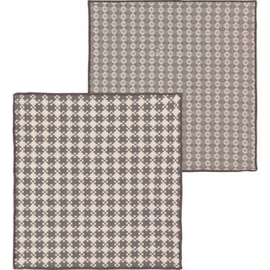 Shadow Grey Woven Dishcloths - Set of 2