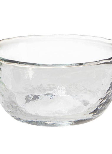 5" Hammered Glass Bowl