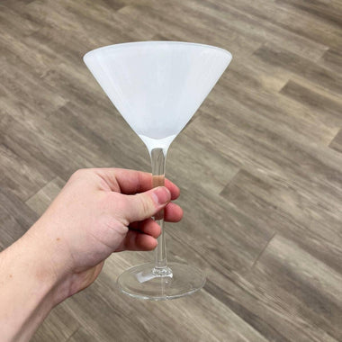 Artland Whisper White Martini Glass - 7oz