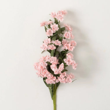 28" Pink Cherry Blossom Stem