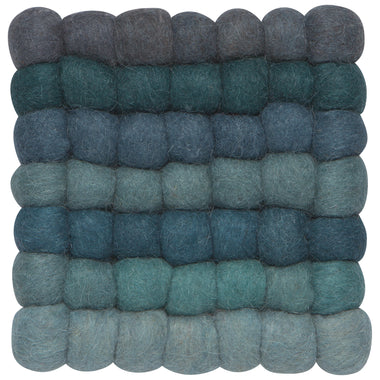 Ombre Blue Dot Trivet