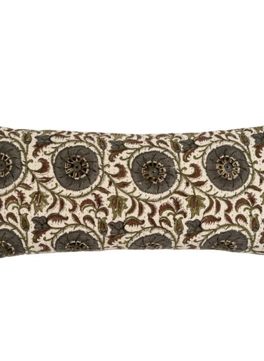 14x31 Botanique Kantha Pillow