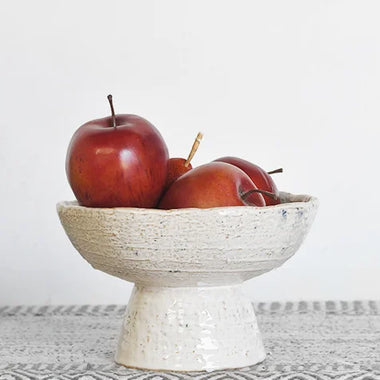 Textured Raised Ceramic Bowl