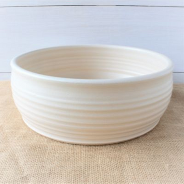 Rowe Pottery Ridges Medium Bowl