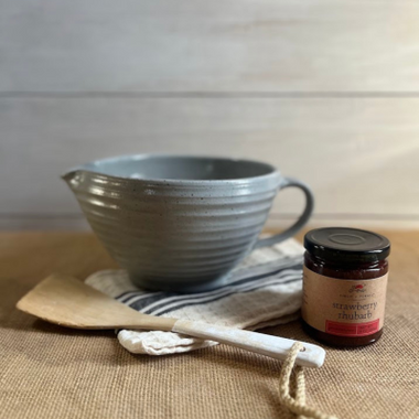 Rowe Pottery Ridges Batter Bowl