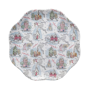 11" Melamine Holiday Plate