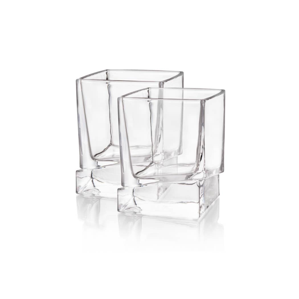 Square Whiskey Glass