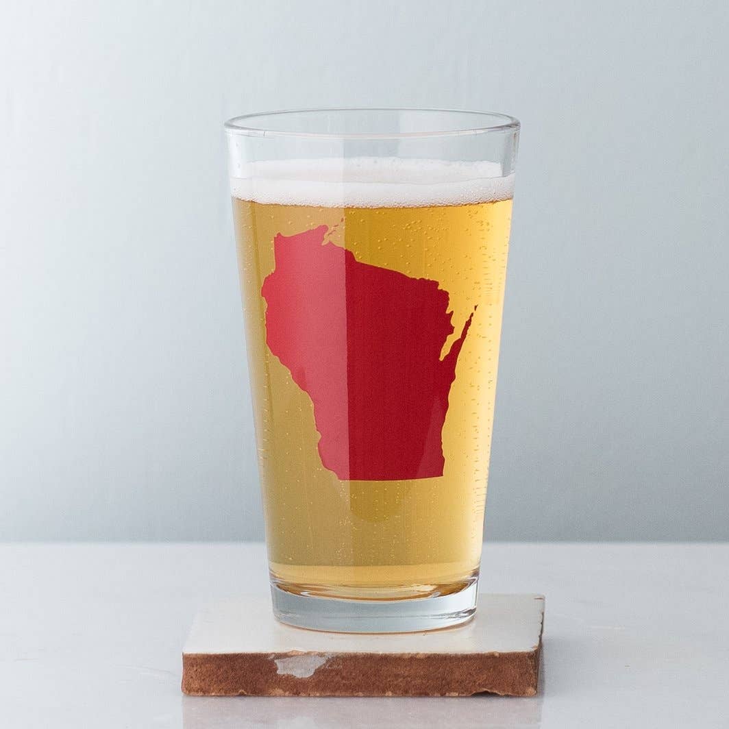WI Pint Glass