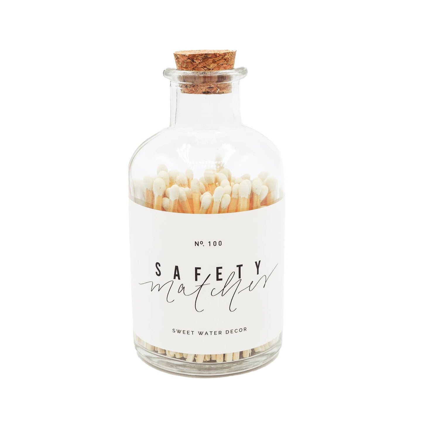 Apothecary Safety Matches - White