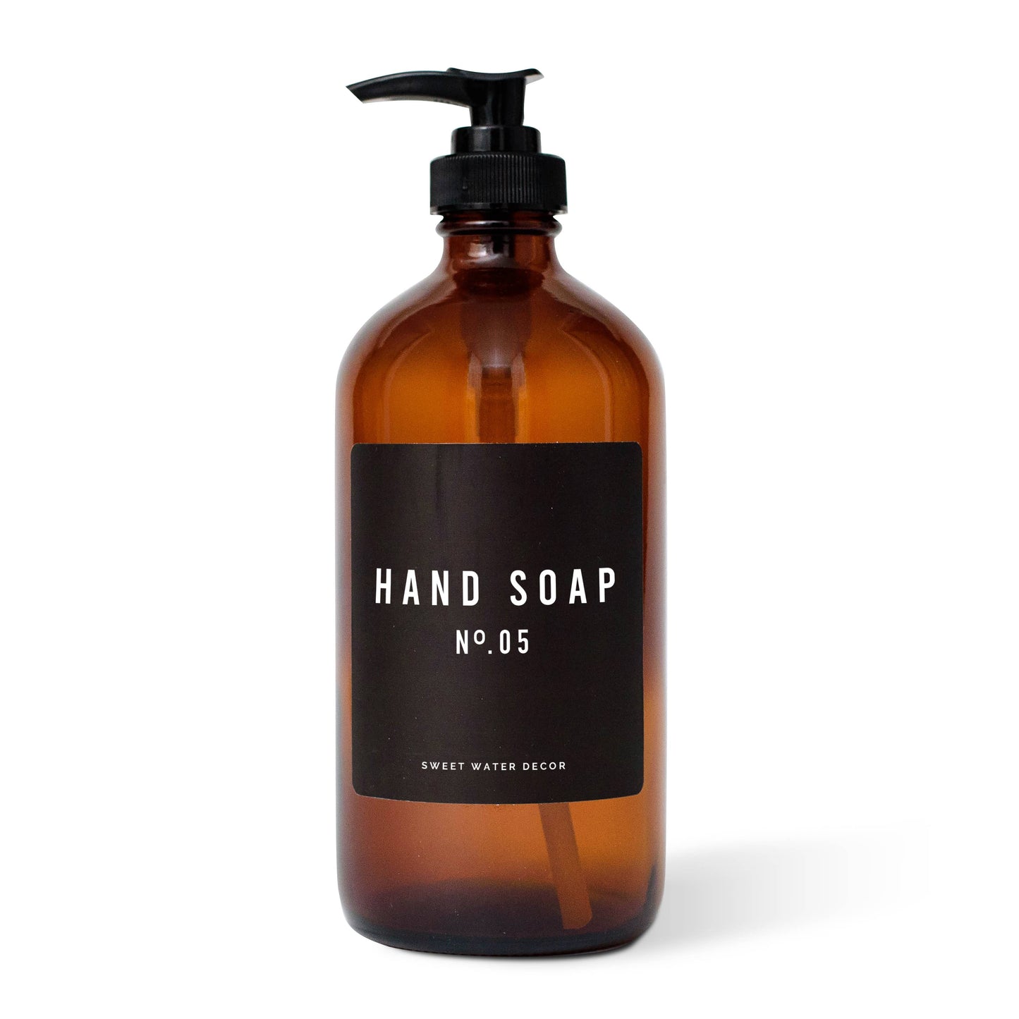 Black Label Hand Soap Dispenser