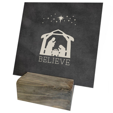 Believe Mini Canvas in Wooden Frame
