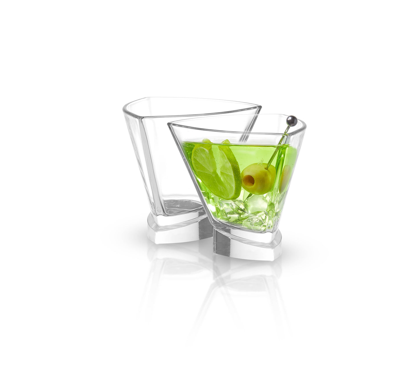 Triangle Martini Glass