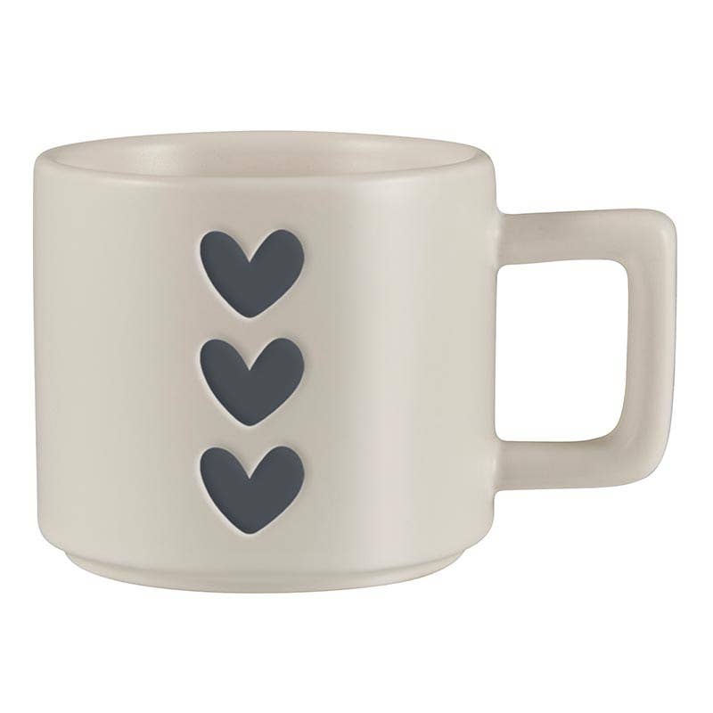 Matte Cafe Demi - Hearts