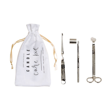 Silver Candle Care Kit Tools