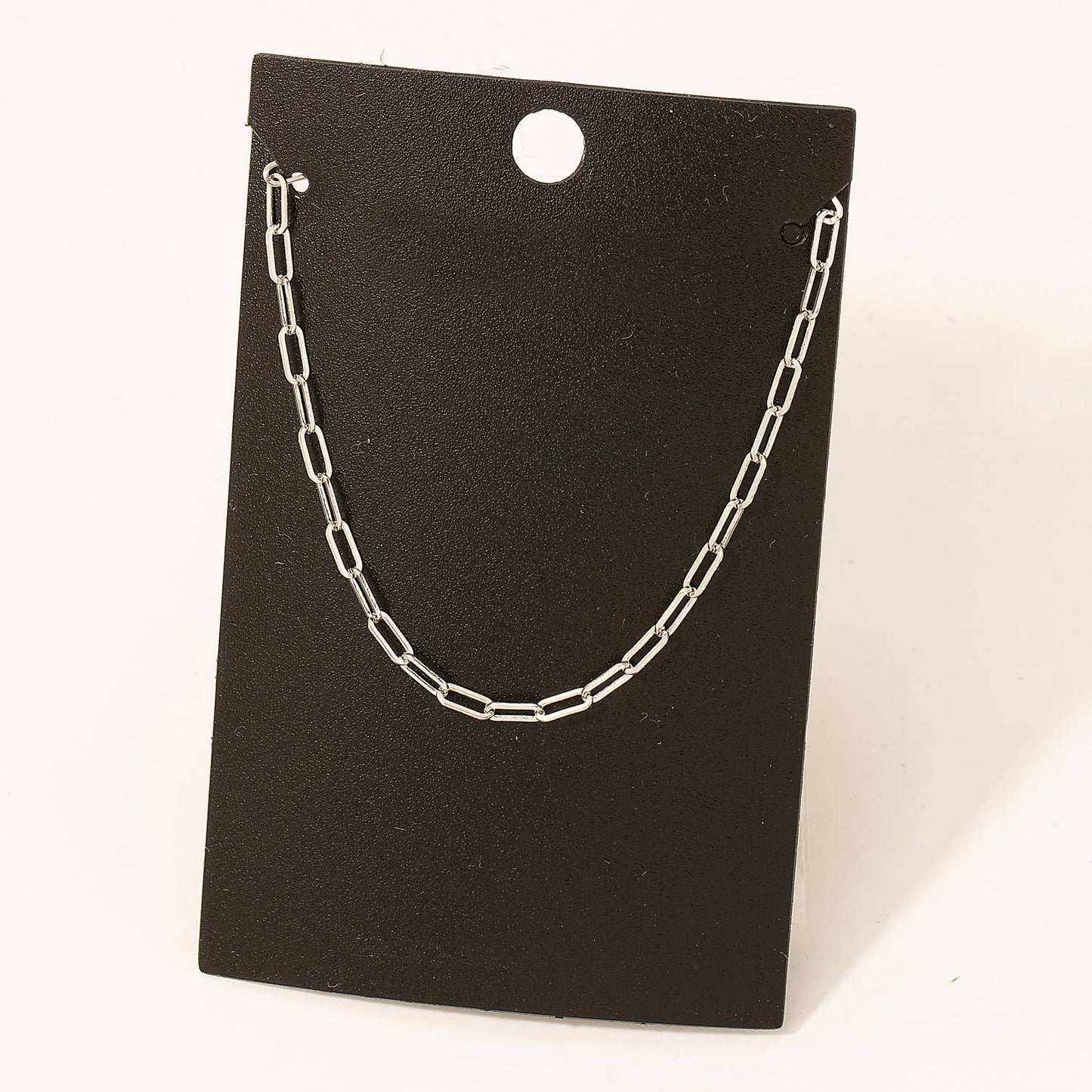 Chain Link Necklace - Silver