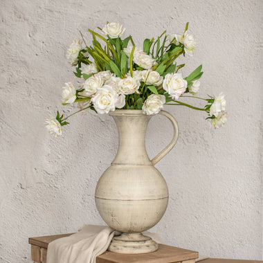 31" Cream Rose Spray