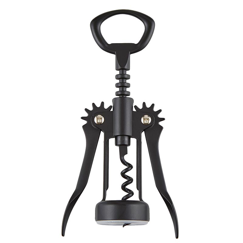 Black Corkscrew Wine Opener