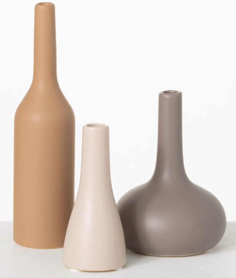 Warm Matte Bud Vase - 3 sizes