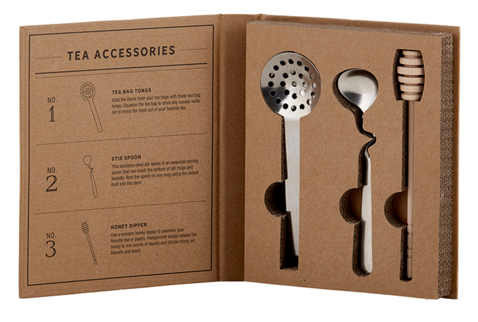 Tea Accessories Book Box