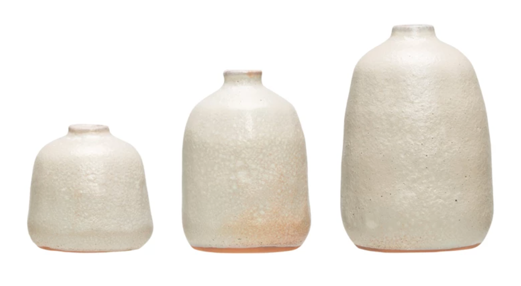 Terracotta Vase with Sand Finish