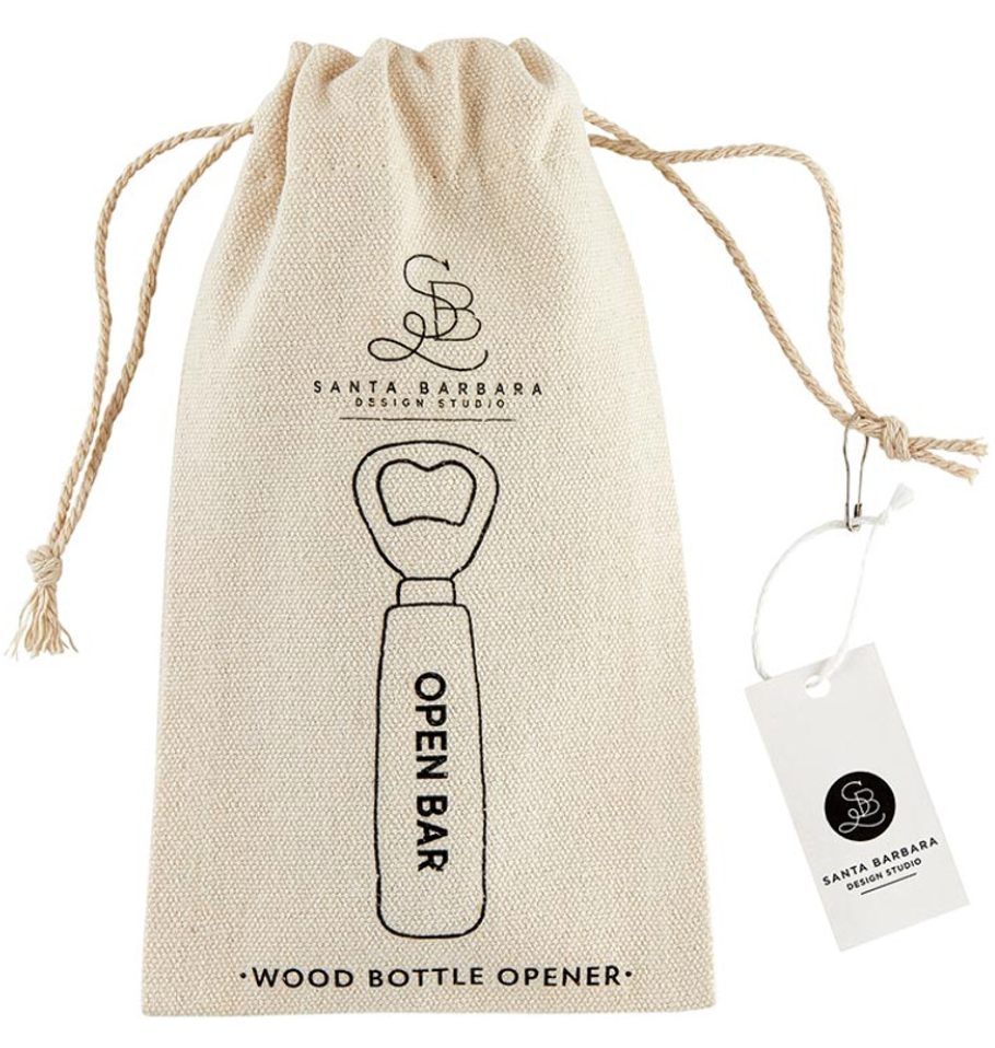Wood Bottle Opener - OPEN BAR